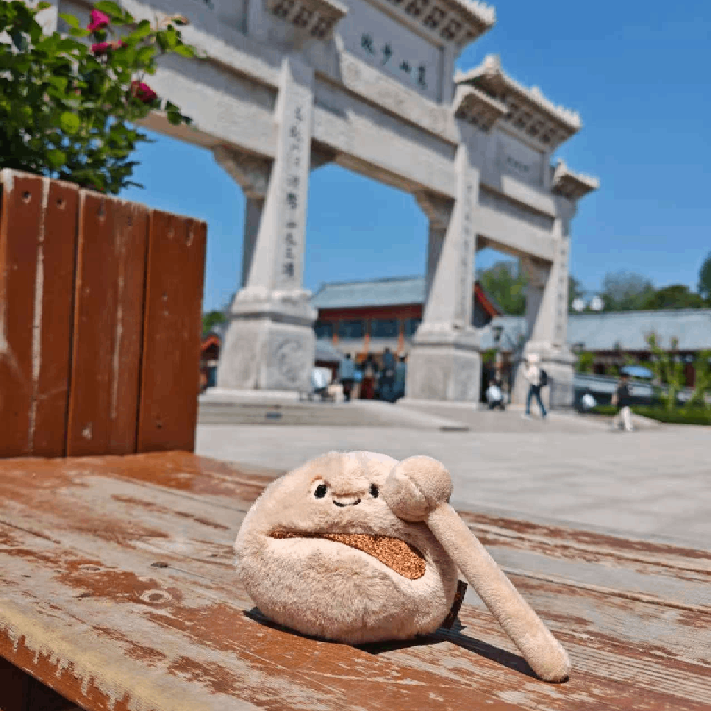 Wooden Fish Plush Toy - From Shaolin