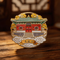 Metal Refrigerator Magnets - Shaolin Scenery Series - From Shaolin